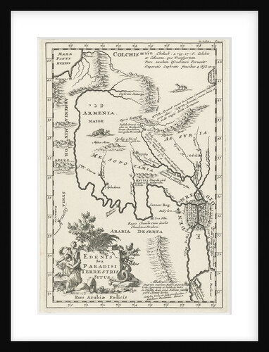 Map of Ceylon by Jordaan Luchtmans