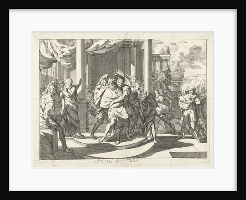 Servian Tullius, King of Rome, killed by Caspar Luyken