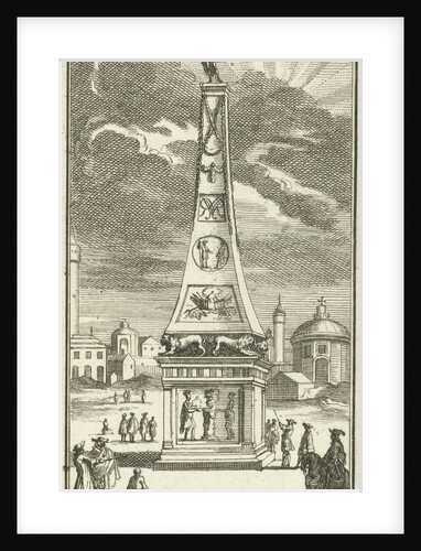 Obelisk with the statue of King William III by Barent Beeck