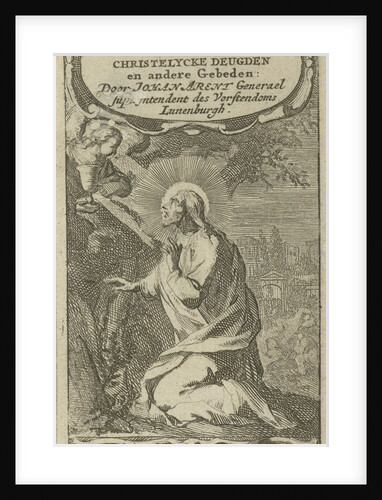 Christ praying in the Garden of Gethsemane by Paulus Strobach