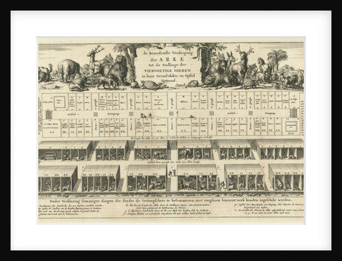 Bottom floor of Noah's Ark by Wilhelmus Goeree I