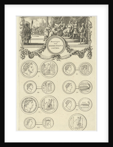 Demetrius I Soter is offered the crown of Judea by Wilhelmus Goeree I