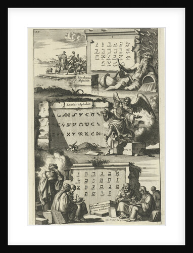 Alphabet of Abraham, Enoch and Ezra by Wilhelmus Goeree I