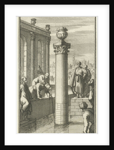 Study of the water level in Cairo, Egypt by Charles Angot
