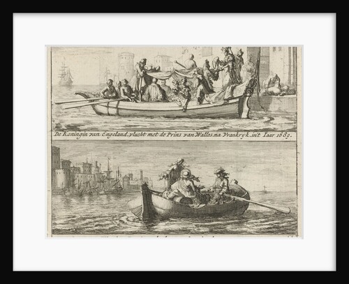 Flight of the King and Queen to France, 1688 by Jurriaen van Poolsum