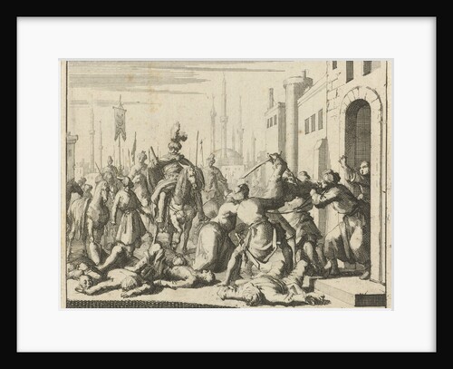 Grand Vizier kills hundreds of people, 1688 by Jurriaen van Poolsum