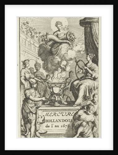 Appearance of the personification of abundance by Hendrick and Dirk Boom