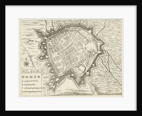 An elderly man makes for four young figures dimensions on a terrestrial globe by Map of Saint-Omer