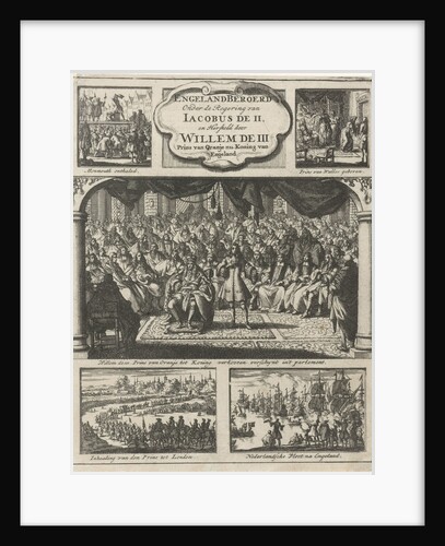 William III attends a session at the parliament in 1689 as King by Jan Claesz ten Hoorn