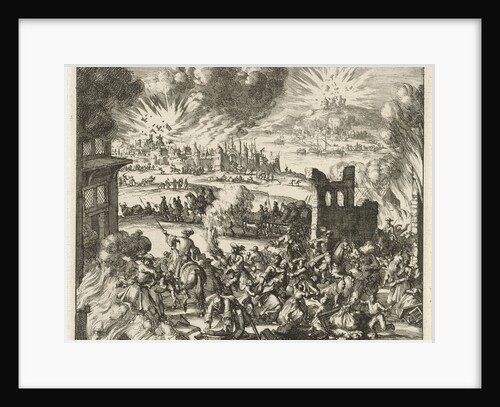 Murder, arson and destruction by the French in the Palatinate by Baltes Boekholt