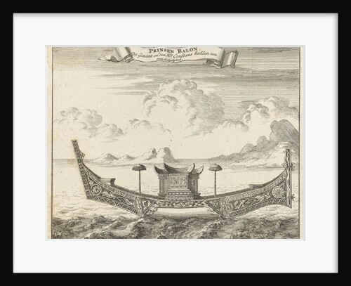 Princely vessel in Siam (Thailand) by Aart Dircksz Oossaan