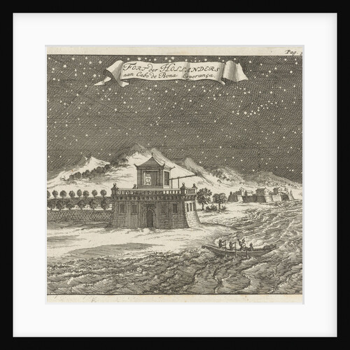 Dutch fort at the Cabo de Bona Esperança by Aart Dircksz Oossaan
