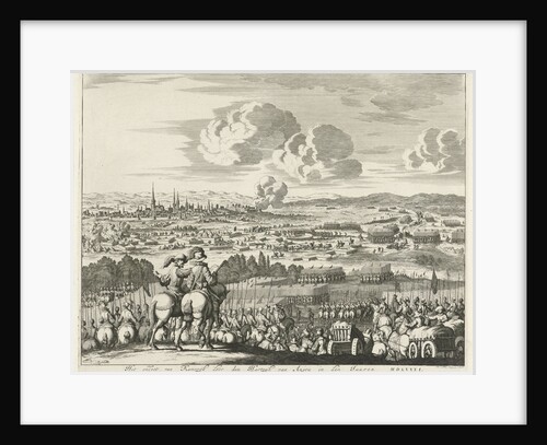 Relief of Cambrai by the Duke of Anjou by Jan Luyken