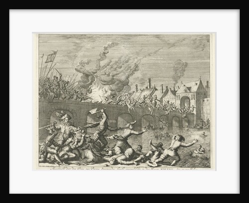 Spaniards killing people in Maastricht by Jan Luyken