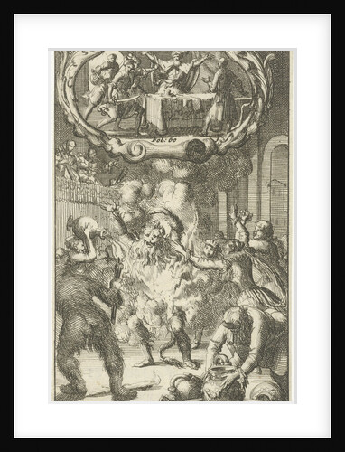Charles VI, King of France, catches fire at a masquerade party / Ablabius ordered by Constantine the Great to be killed by Johannes Boekholt