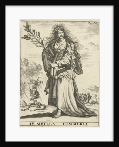 Cimmerian Sibyl by Timotheus ten Hoorn