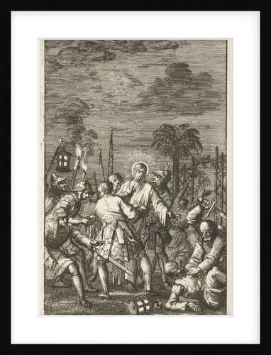 Christ arrested in the Garden of Gethsemane by Aart Dircksz Oossaan