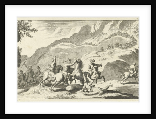 Armenians attacked by robbers by Jan Luyken