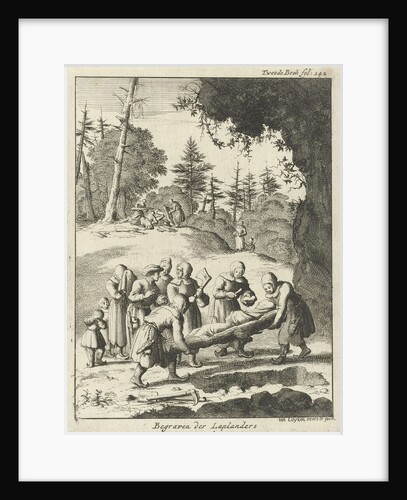 Burial Ceremony at the Laplanders by Jan Luyken