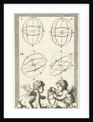 Four figures, labeled I-IV by Willem Goeree