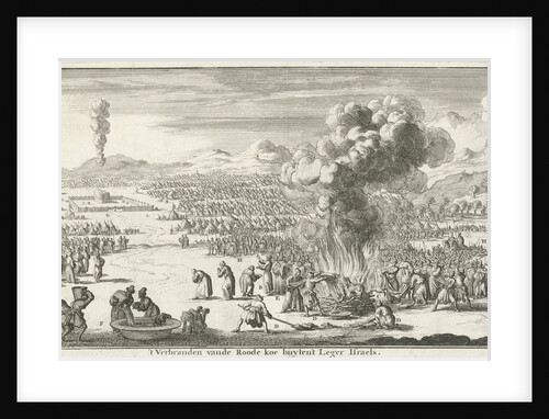 sacrifice of the red heifer by Willem Goeree