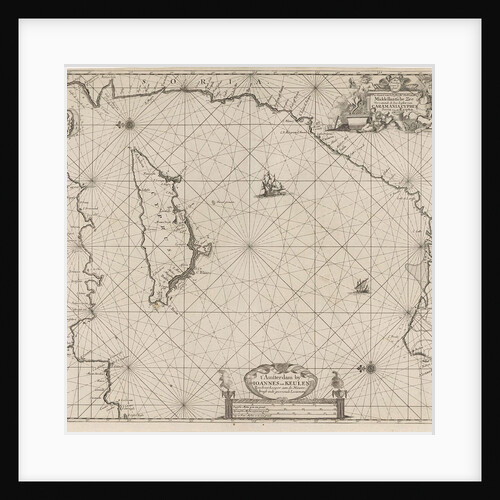 Sea chart of the eastern part of the Mediterranean, Cyprus by Anonymous