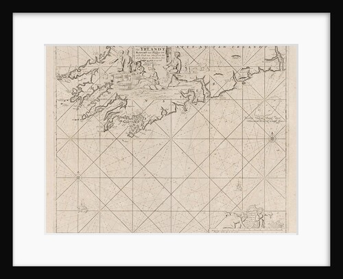 Map of part of the south coast of Ireland by Johannes van Keulen I