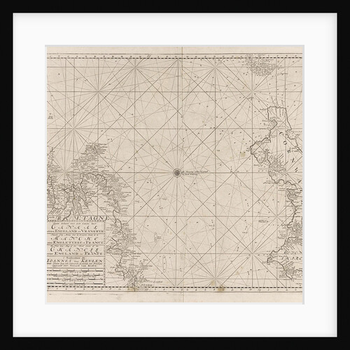 Sea chart of the Channel between England and France, Part 3 by Anonymous