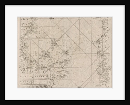 Sea chart of the Channel between England and France, Part 2 by unknown
