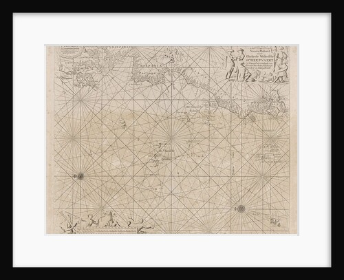 Sea chart of the Atlantic Ocean to the west coast of Europe and parts of Africa by unknown
