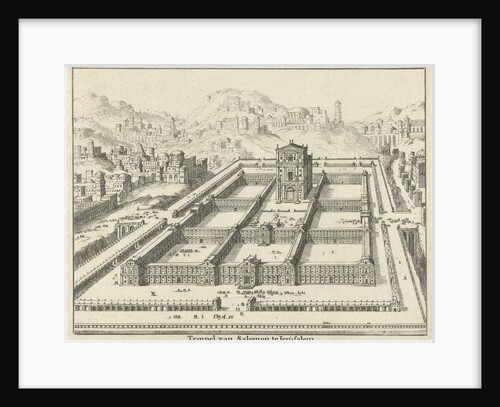 Temple of Solomon, Jerusalem (version A) by Willem Goeree