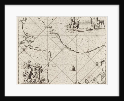 Sea chart of part of the White Sea in Russia by Anonymous
