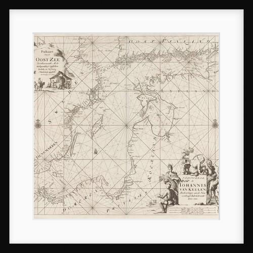 Sea chart of the Baltic Sea from Rostock to Vyborg by unknown