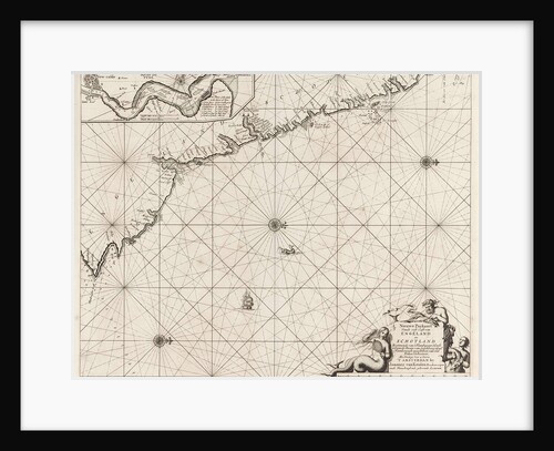 Sea chart of part of the northeast coast of England and part of Scotland by unknown