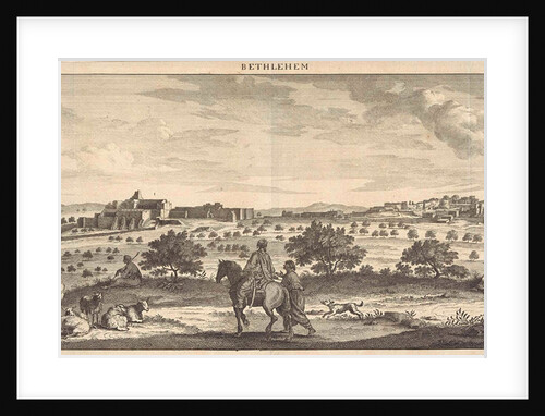 View of Bethlehem, Israel by Cornelis de Bruyn