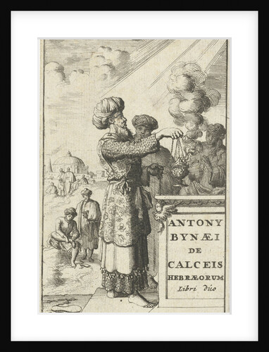 sacrificing priest with censer by Dirk Goris