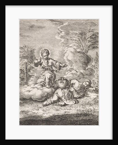 Christ finds the personified soul asleep by Jan Luyken