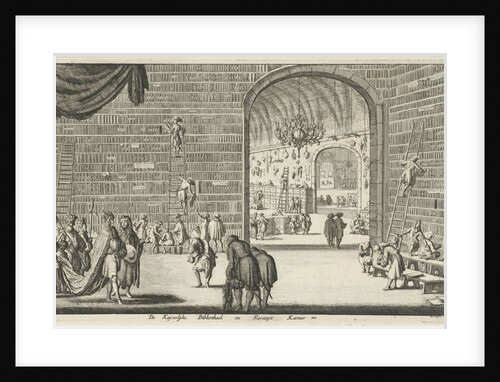 Imperial library and curiosities by Jan Claesz ten Hoorn