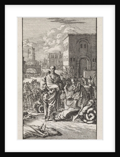 Peter and John among the sick by Pieter Arentsz & Cornelis van der Sys II