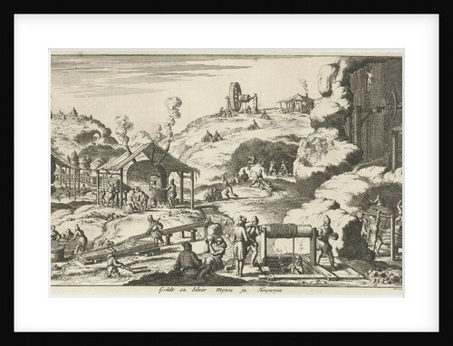 Gold and silver mines in Hungary by Jan Luyken