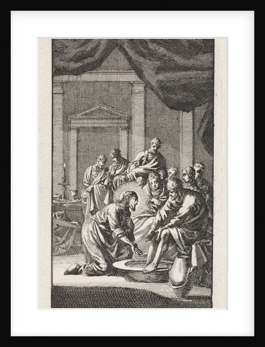 Foot Washing of Peter by Pieter Arentsz & Cornelis van der Sys II