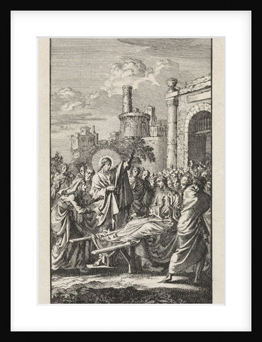 Generation of the son of the widow of Nain by Pieter Arentsz & Cornelis van der Sys II