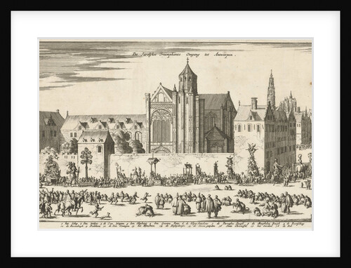 Annual procession in Antwerp by Belgium