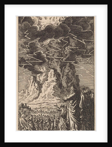 On Mount Sinai by Jan Luyken