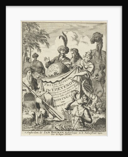 Jean de Thevenot talking to a Turk by Jan Luyken