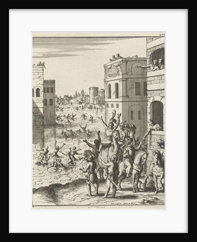 Rejoicing of the people in Cairo, Egypt by Jan Bouman