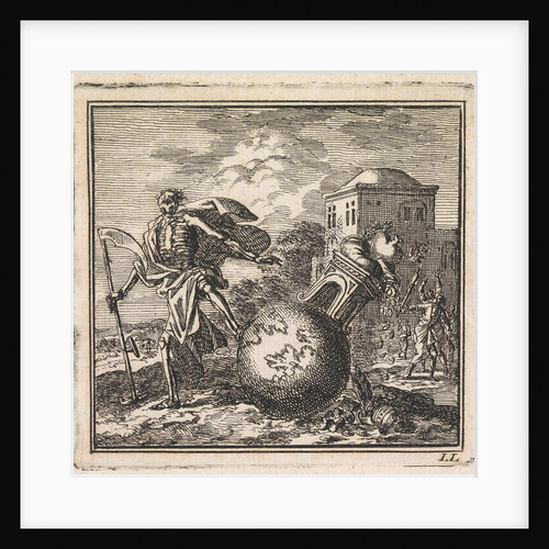 Death kicks the world by Pieter Arentsz & Cornelis van der Sys II