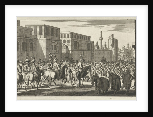 Procession at the exit of the Grand Vizier by Jan Luyken