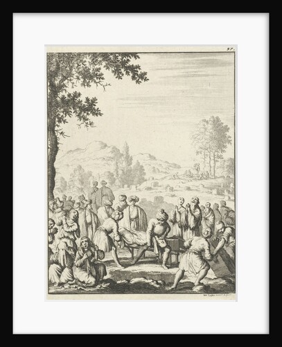 Turkish funeral by Jan Luyken