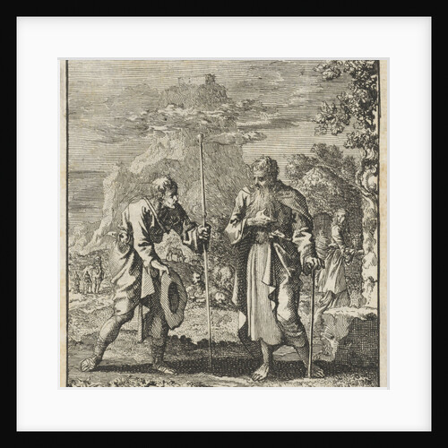 Wandering soul meets Noah by Barent Visscher